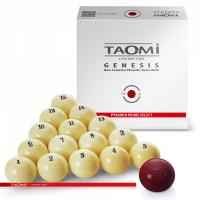 Шары TAO-MI GENESIS 68 мм Бордовый биток