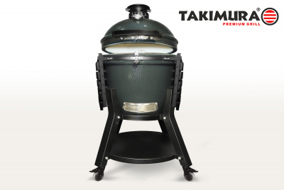 Керамический гриль Takimura 22 дюйма (графит)
